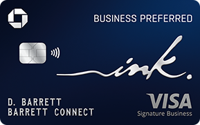  Clickable card art links to Ink Business Preferred (Registered Trademark) credit card product page